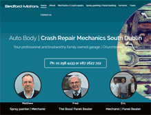 Tablet Screenshot of bedfordmotors.ie